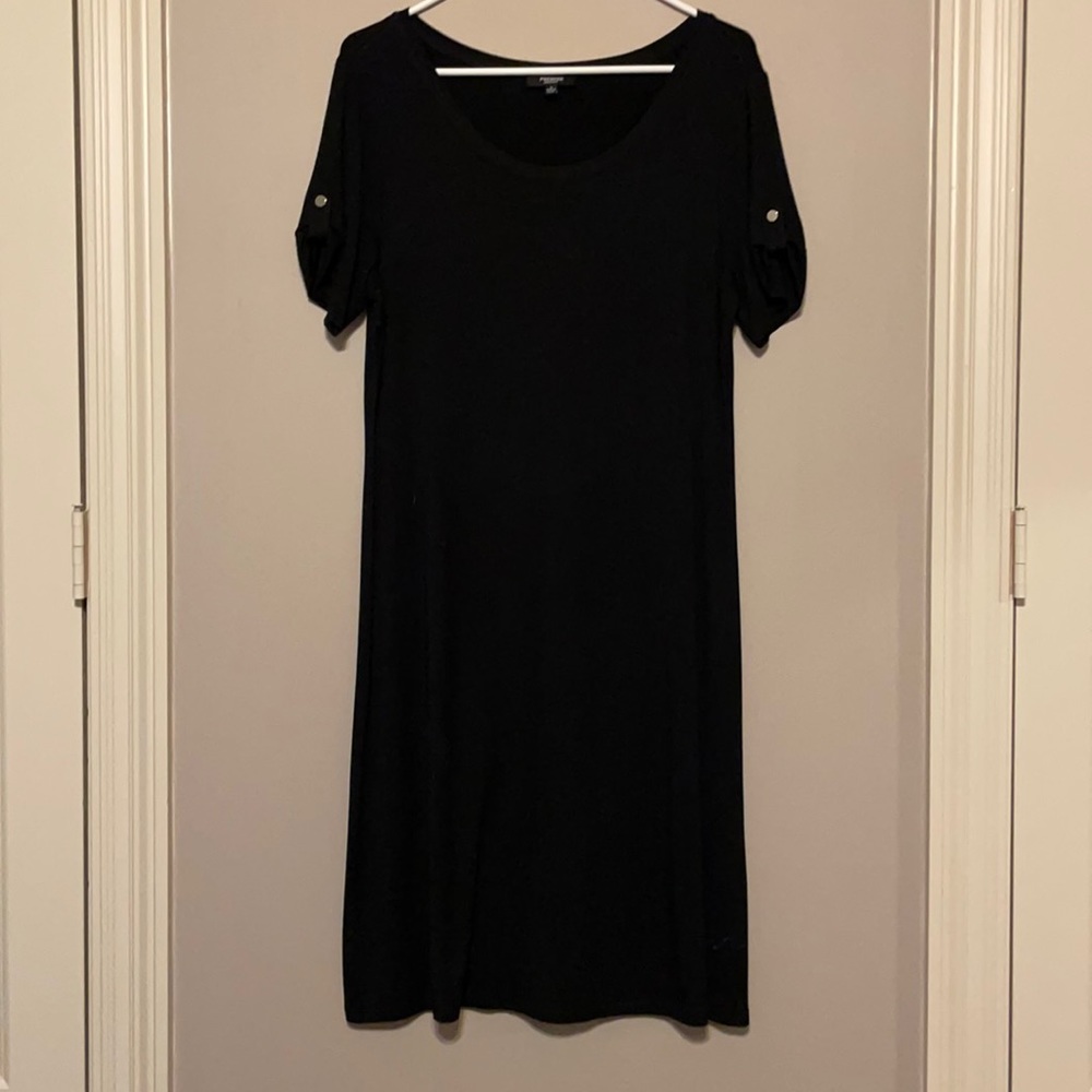 Simple black dress